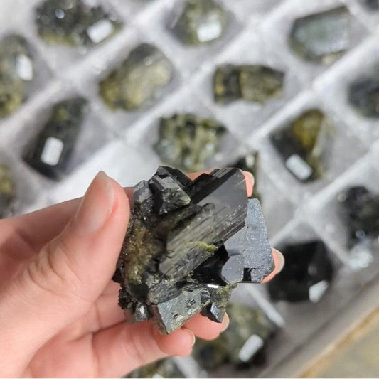 Natural High Grade Epidote Clusters || Peru-Nature's Treasures