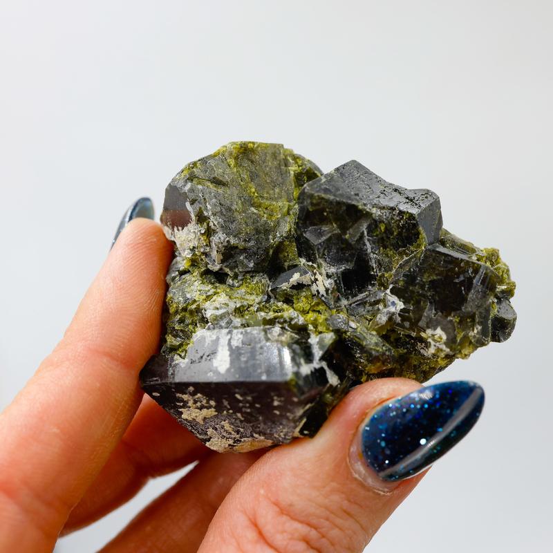 Natural High Grade Epidote Clusters || Peru-Nature's Treasures