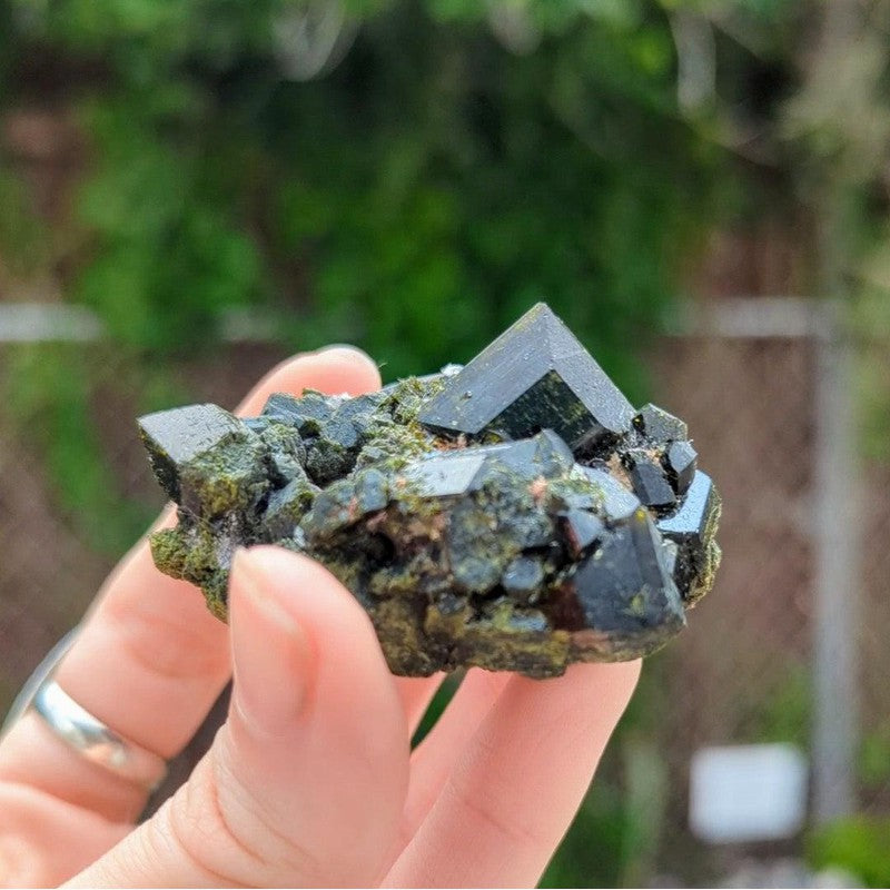 Natural High Grade Epidote Clusters || Peru-Nature's Treasures