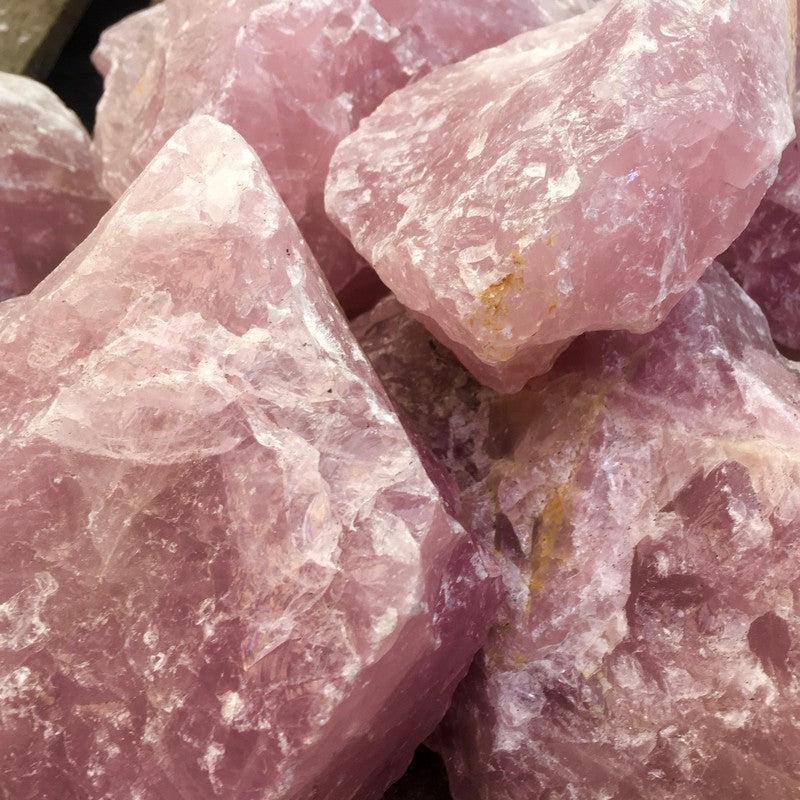 Natural High Grade Rough Rose Quartz Chunks || Self-Love || Madagascar-Nature's Treasures