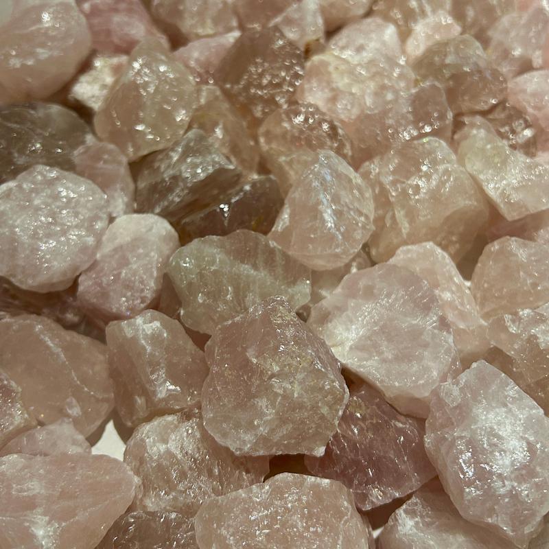 Natural High-Grade Small Rough Rose Quartz Piece || Madagascar-Nature's Treasures