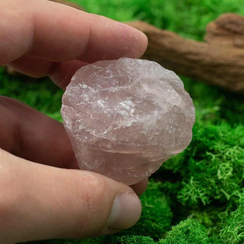 Natural High-Grade Small Rough Rose Quartz Piece || Madagascar-Nature's Treasures