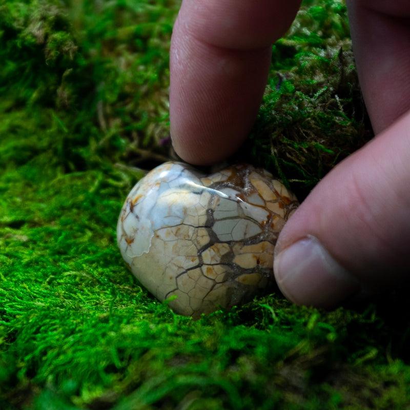 Natural Ibis Jasper Pocket Hearts || Intuition, Healing || Madagascar-Nature's Treasures