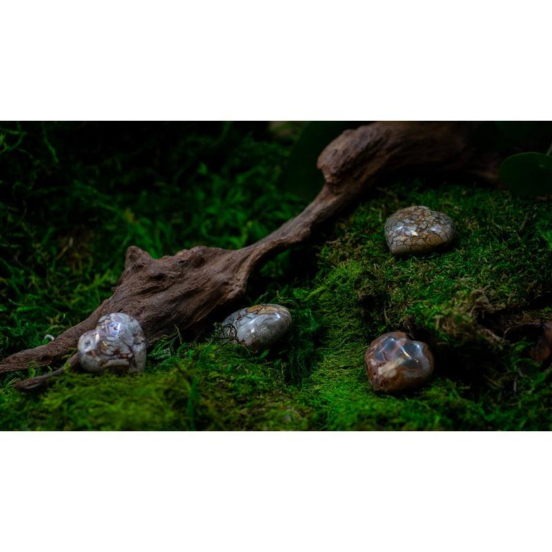 Natural Ibis Jasper Pocket Hearts || Intuition, Healing || Madagascar-Nature's Treasures
