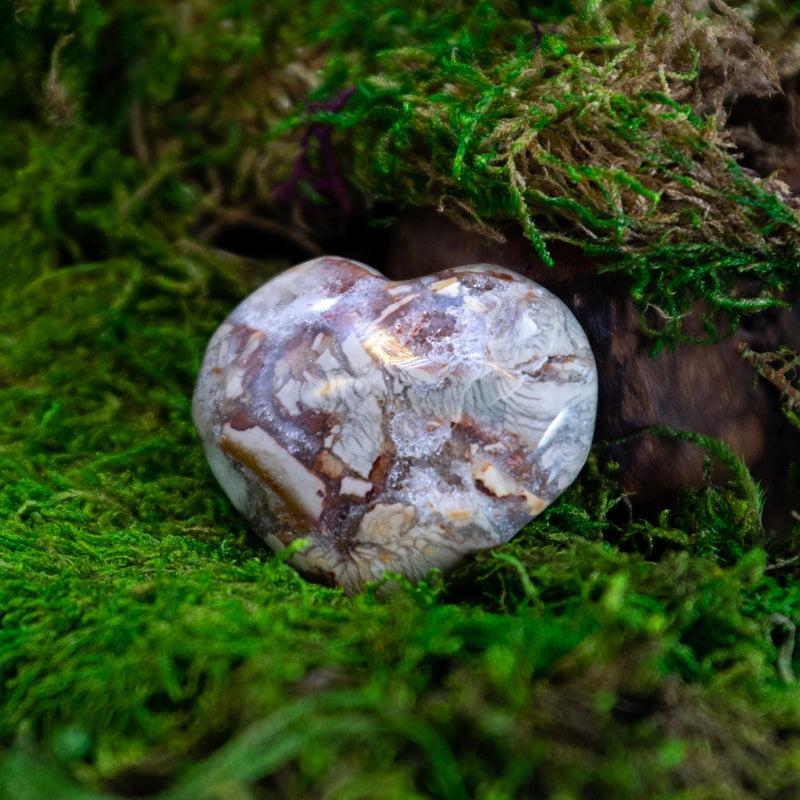 Natural Ibis Jasper Pocket Hearts || Intuition, Healing || Madagascar-Nature's Treasures