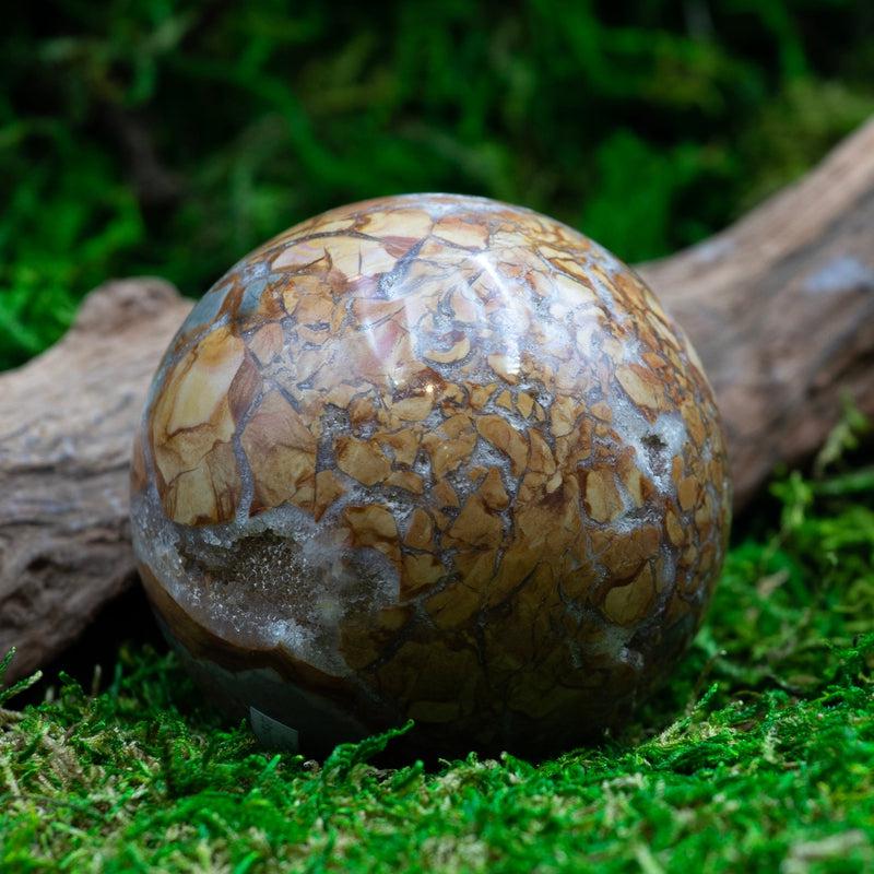 Natural Ibis Jasper Sphere's || Madagascar-Nature's Treasures