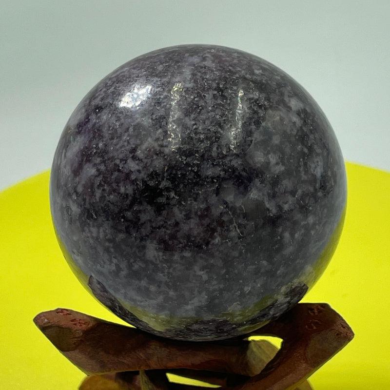 Natural Lepidolite Crystal Sphere || From Brazil-Nature's Treasures