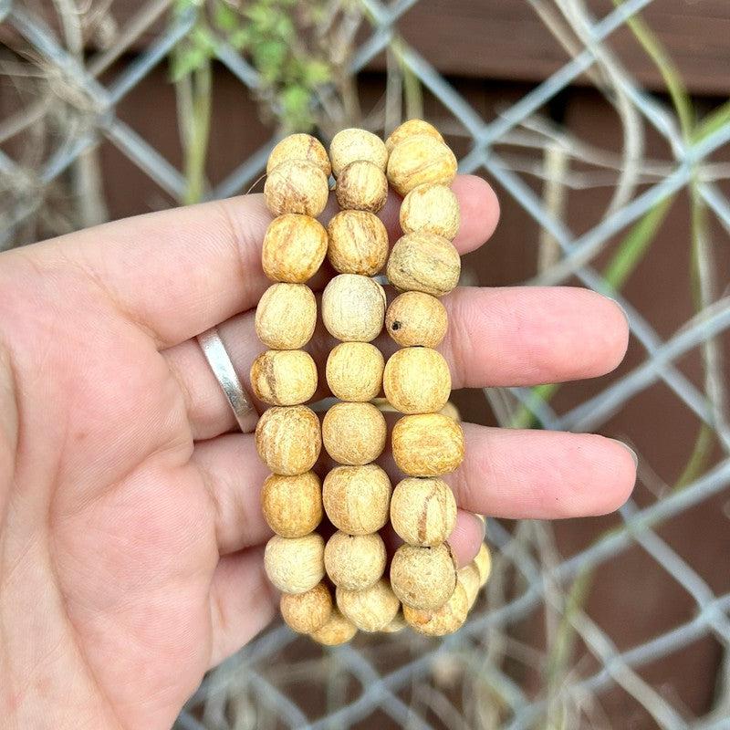 Natural Palo Santo Bead Bracelet's || Protection-Nature's Treasures