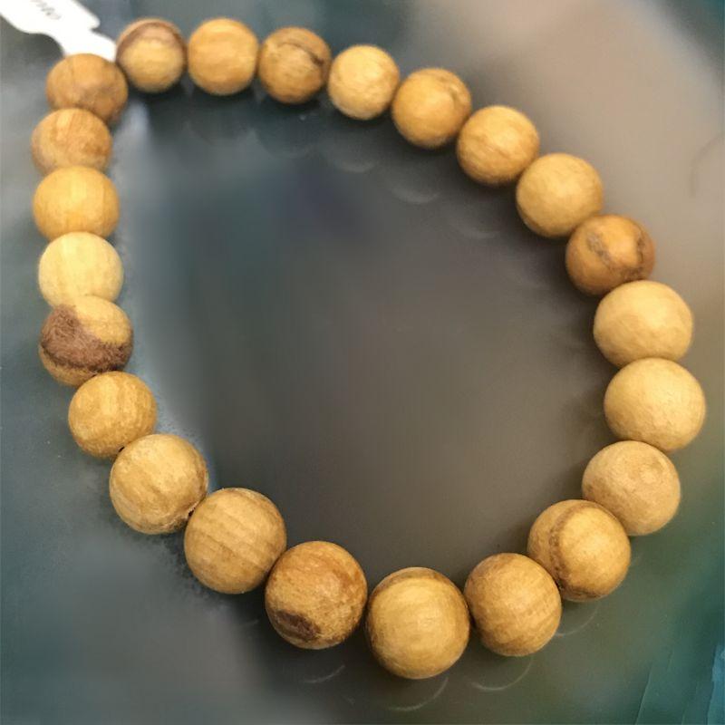 Natural Palo Santo Bead Bracelet's || Protection-Nature's Treasures