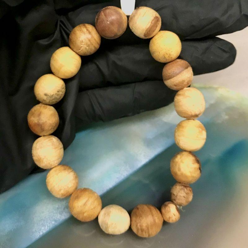 Natural Palo Santo Bead Bracelet's || Protection-Nature's Treasures