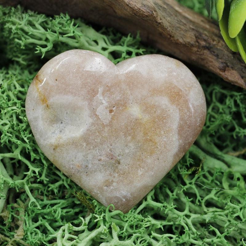 Natural Pink Amethyst Pocket Hearts || Protection, Cleansing || Brazil-Nature's Treasures