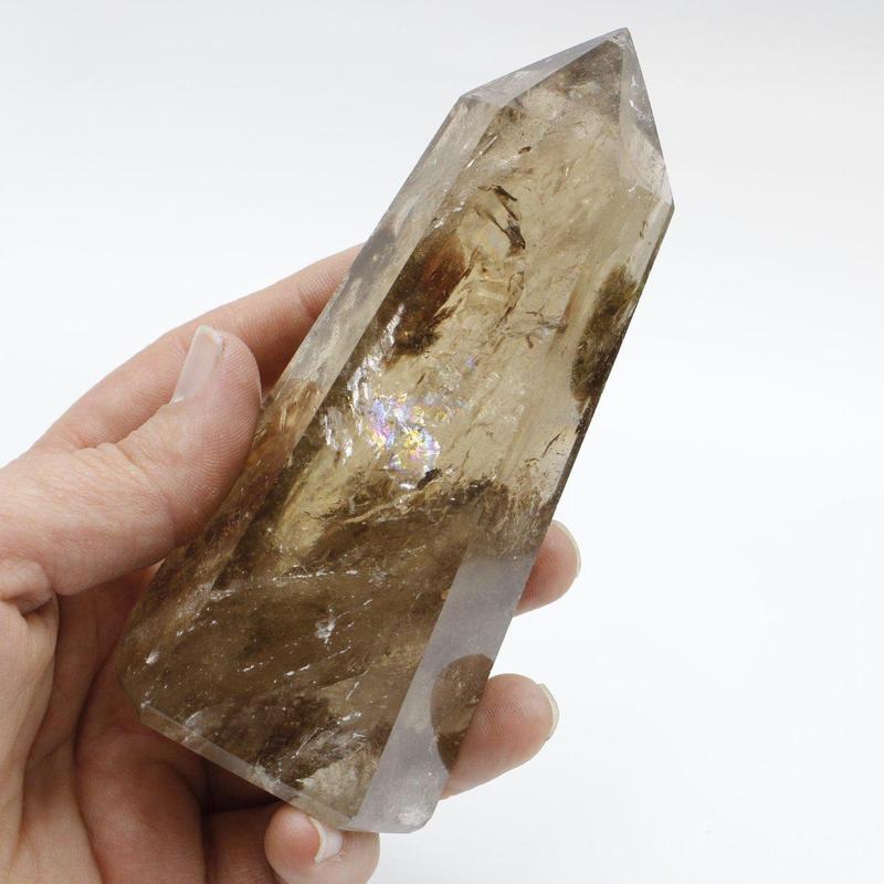 Natural Polished Citrine Tower Points || Abundance || Brazil-Nature's Treasures