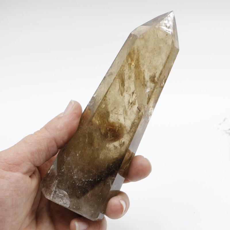 Natural Polished Citrine Tower Points || Abundance || Brazil-Nature's Treasures