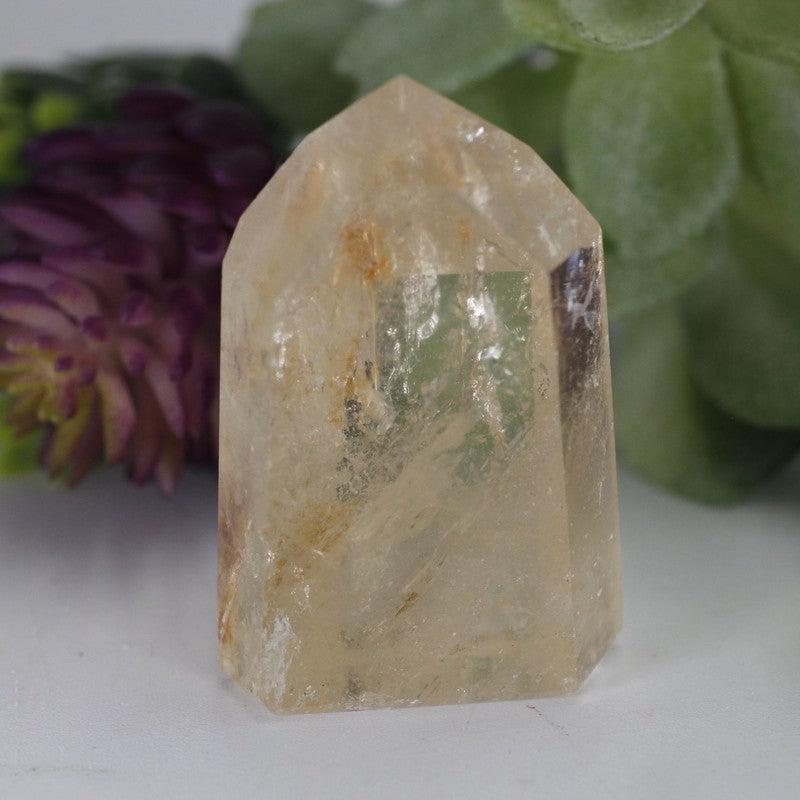 Natural Polished Citrine Tower Points || Abundance || Brazil-Nature's Treasures