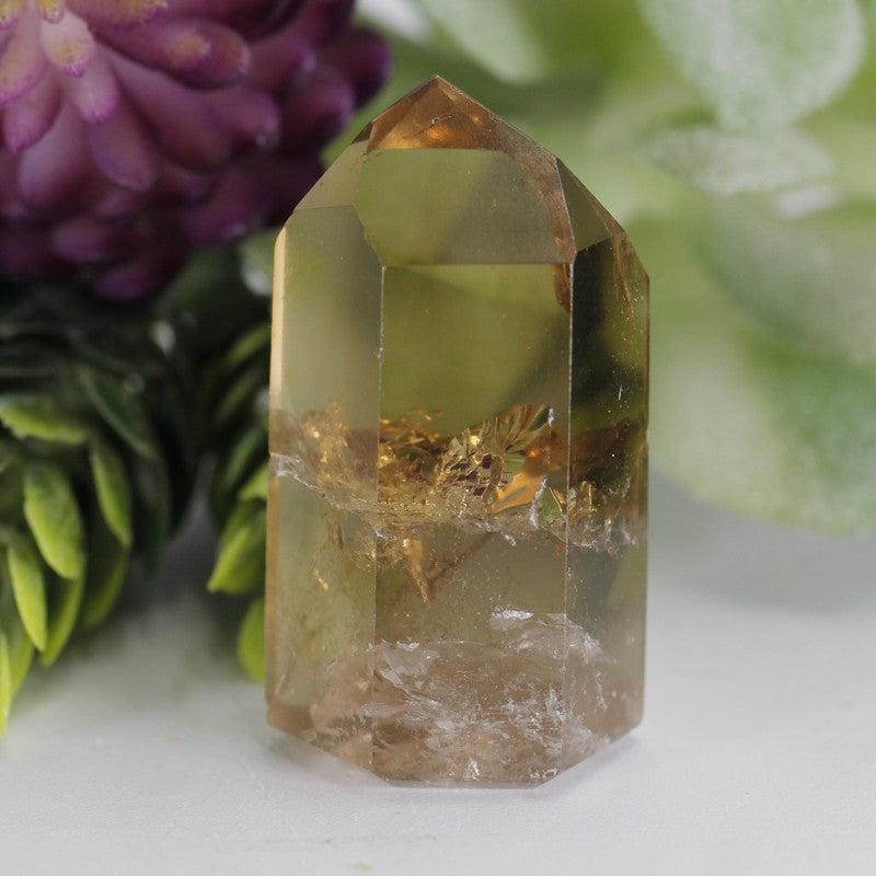 Natural Polished Citrine Tower Points | Brazil-Nature's Treasures
