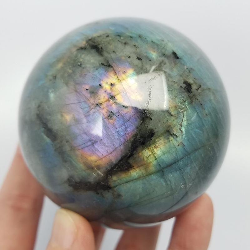 Natural Polished Labradorite Spheres || Madagascar-Nature's Treasures