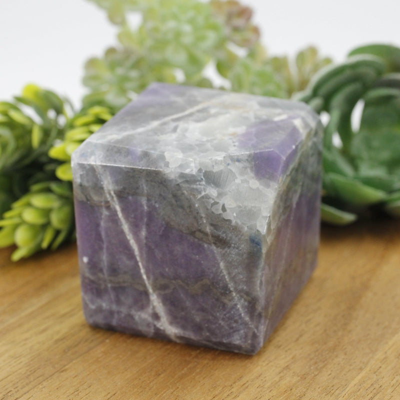 Natural Purple Opal Cube Carvings || Spiritual Enhancement || Mexico-Nature's Treasures