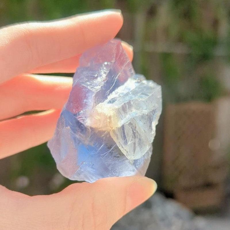 Natural Raw Blue Fluorite Crystal Pieces || Trunk Show 2024-Nature's Treasures
