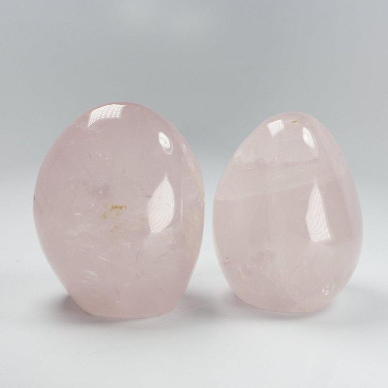 Natural Rose Quartz Free Form | Polished Pink Crystal-Nature's Treasures