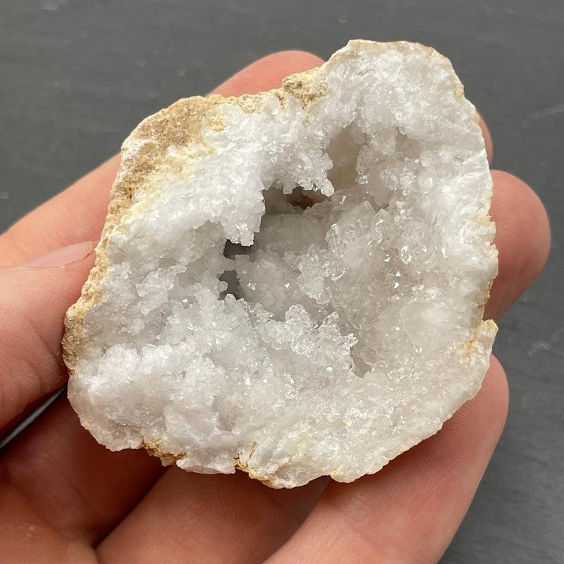 Natural Rough Druzy Quartz Geode Pair || Morocco-Nature's Treasures