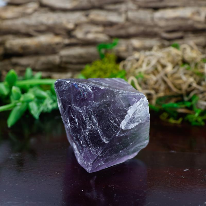 Natural Rough Large Purple Fluorite Octahedron || Trunk Show 2024-Nature's Treasures