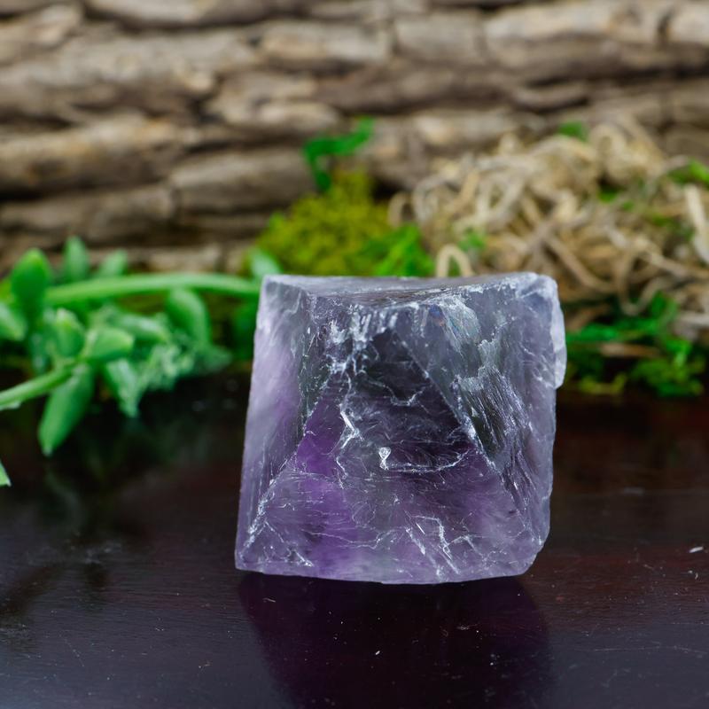 Natural Rough Large Purple Fluorite Octahedron || Trunk Show 2024-Nature's Treasures