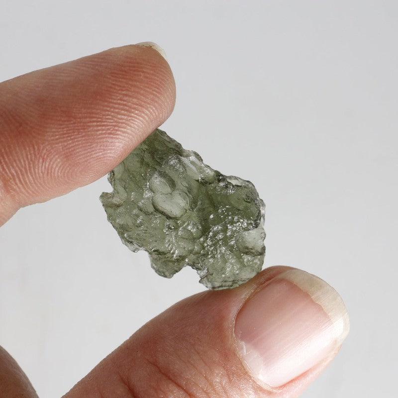 Natural Rough Moldavite Specimen Gram Piece || Czech Republic-Nature's Treasures