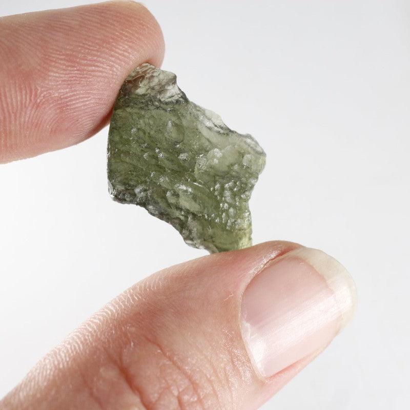 Natural Rough Moldavite Specimen Gram Piece || Czech Republic-Nature's Treasures