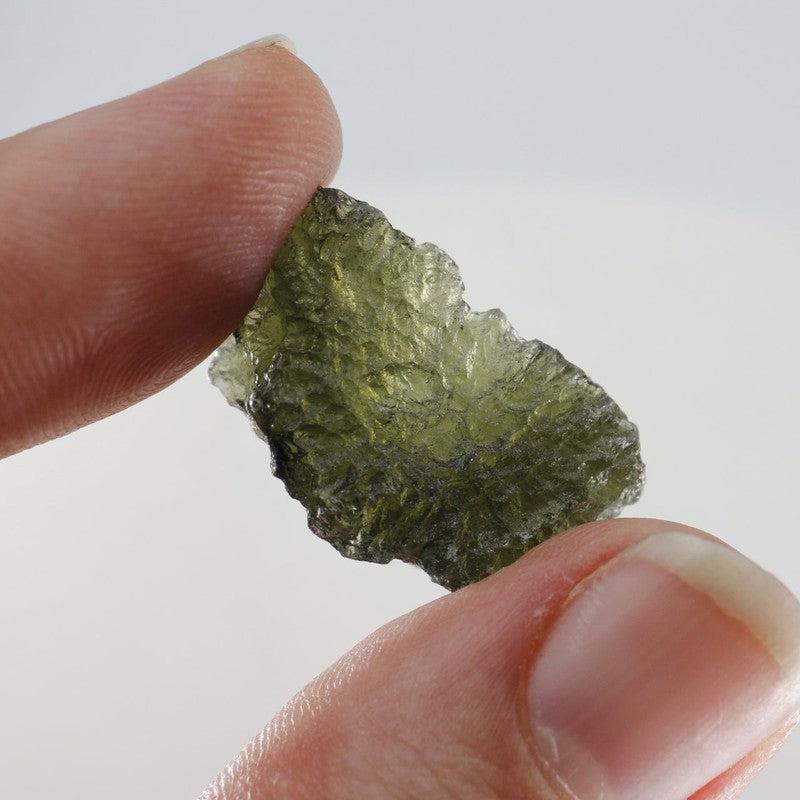 Natural Rough Moldavite Specimen Gram Piece || Czech Republic-Nature's Treasures