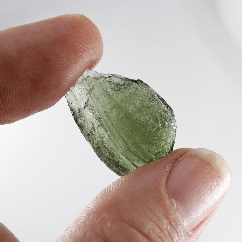 Natural Rough Moldavite Specimen Gram Piece || Czech Republic-Nature's Treasures