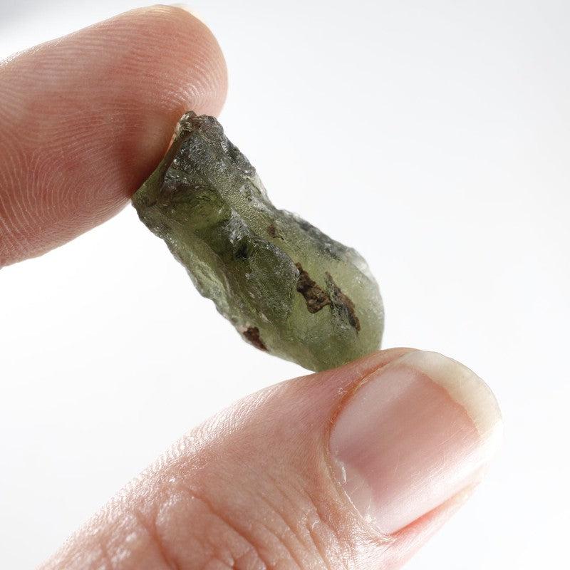 Natural Rough Moldavite Specimen Gram Piece || Czech Republic-Nature's Treasures