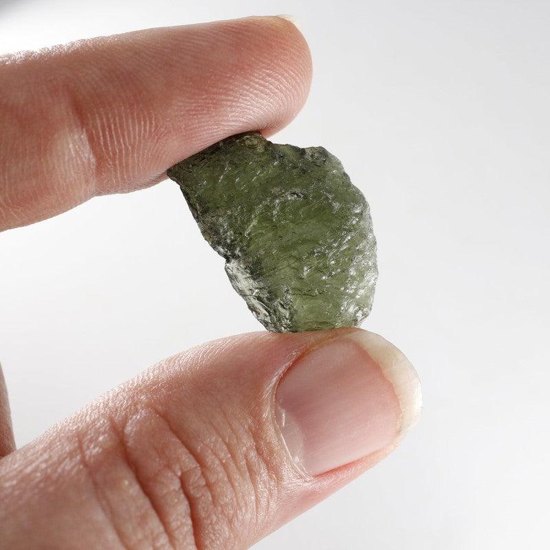 Natural Rough Moldavite Specimen Gram Piece || Czech Republic-Nature's Treasures