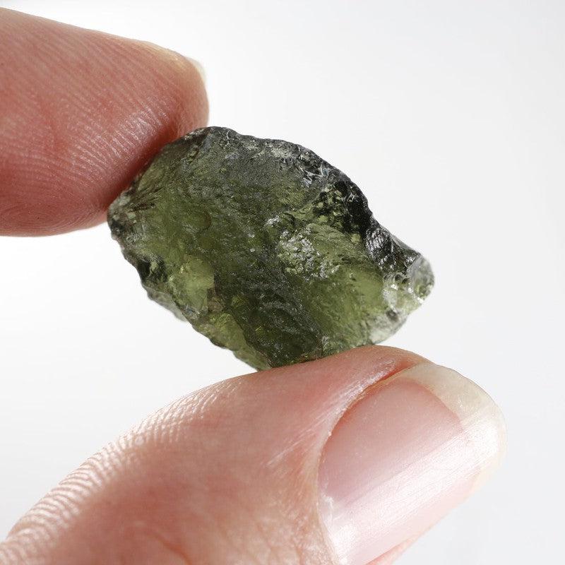 Natural Rough Moldavite Specimen Gram Piece || Czech Republic-Nature's Treasures