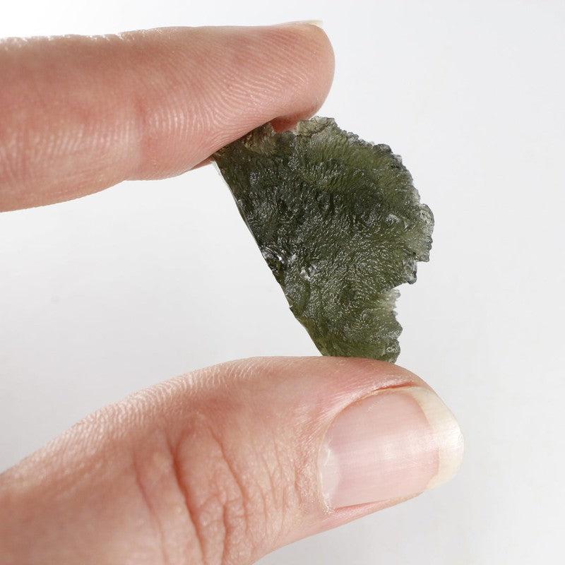 Natural Rough Moldavite Specimen Gram Piece || Czech Republic-Nature's Treasures