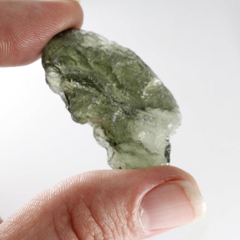 Natural Rough Moldavite Specimen Gram Piece || Czech Republic-Nature's Treasures