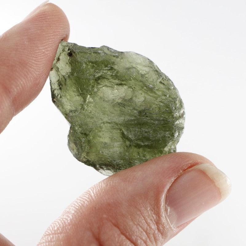 Natural Rough Moldavite Specimen Gram Piece || Czech Republic-Nature's Treasures