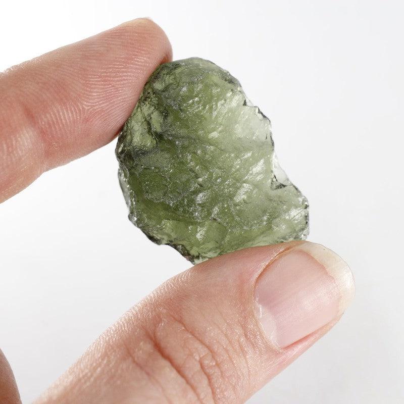 Natural Rough Moldavite Specimen Gram Piece || Czech Republic-Nature's Treasures