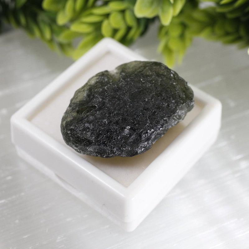 Natural Rough Moldavite Specimen Gram Piece || Czech Republic-Nature's Treasures