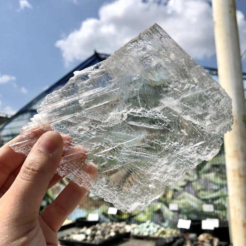 Natural Small Selenite Satin Spar Windows || Morocco-Nature's Treasures