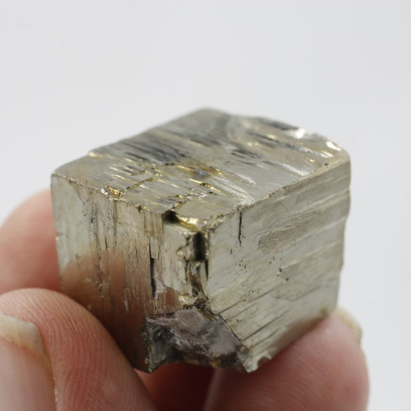 Naturally Formed Pyrite Cube Carvings || Protection || Spain-Nature's Treasures
