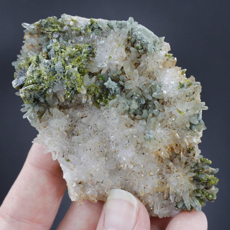 Naturally Formed Rough Epidote Clusters || Cleansing Negativity, Manifestation-Nature's Treasures