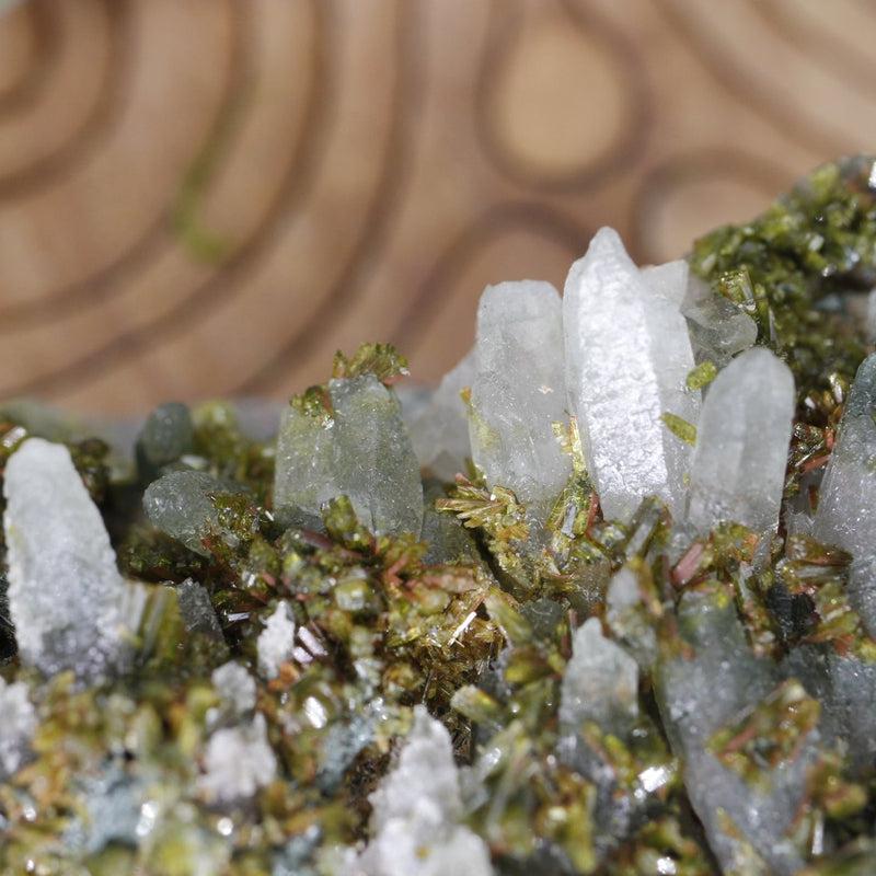 Naturally Formed Rough Epidote Clusters || Cleansing Negativity, Manifestation-Nature's Treasures