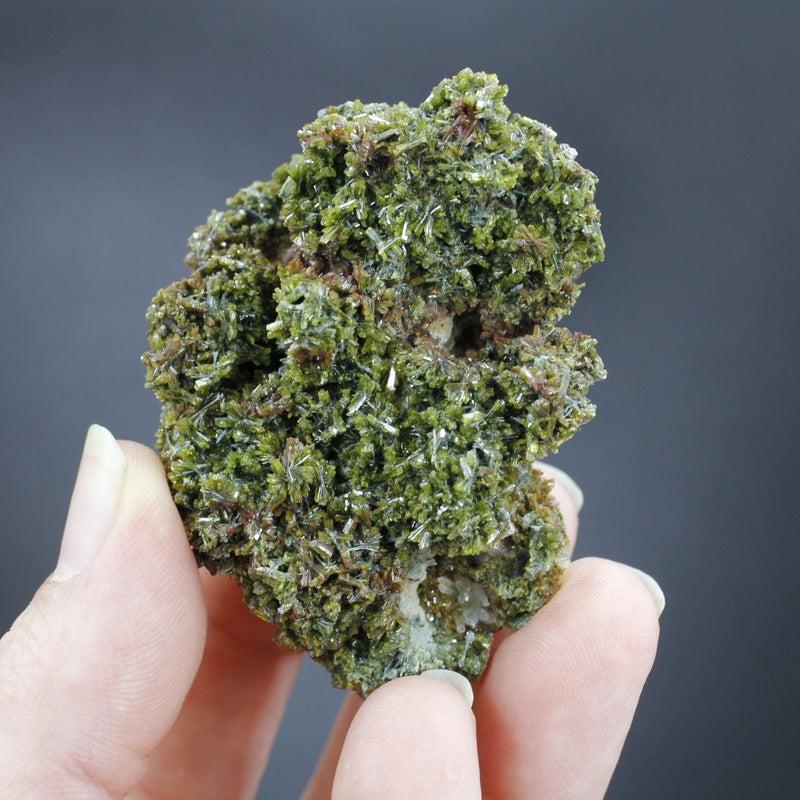 Naturally Formed Rough Epidote Clusters || Cleansing Negativity, Manifestation-Nature's Treasures