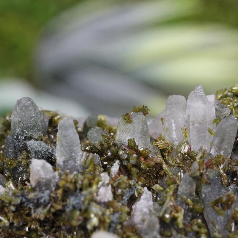 Naturally Formed Rough Epidote Clusters || Cleansing Negativity, Manifestation-Nature's Treasures
