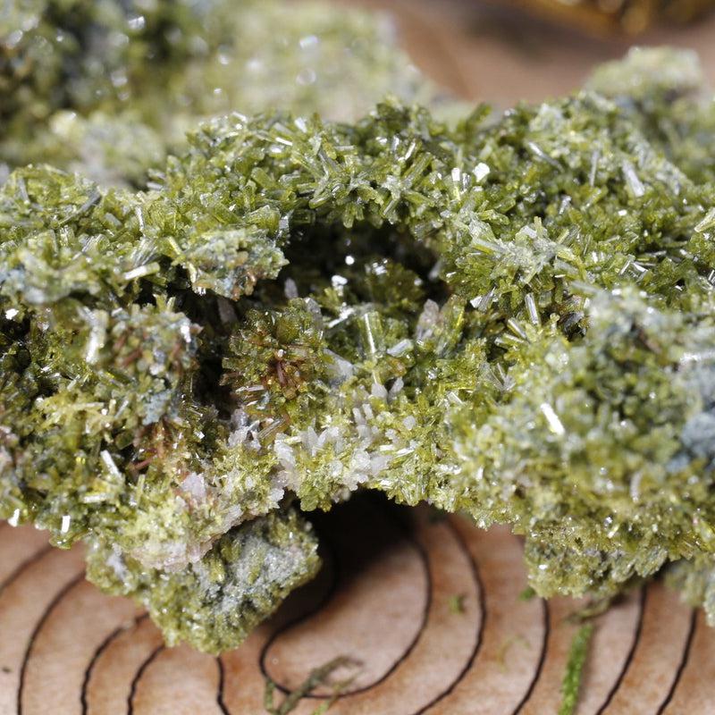 Naturally Formed Rough Epidote Clusters From Brazil-Nature's Treasures