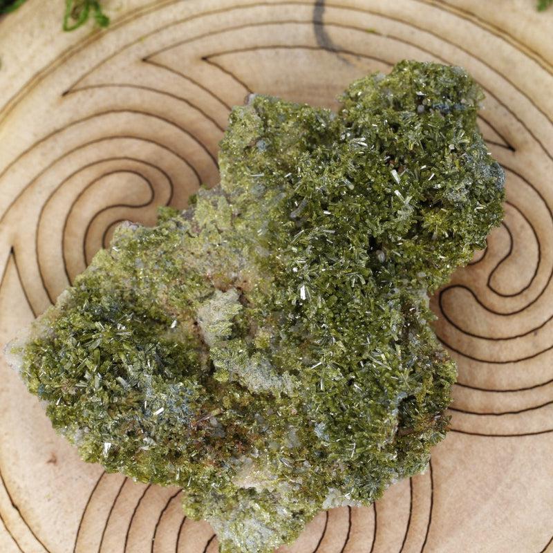 Naturally Formed Rough Epidote Clusters From Brazil-Nature's Treasures