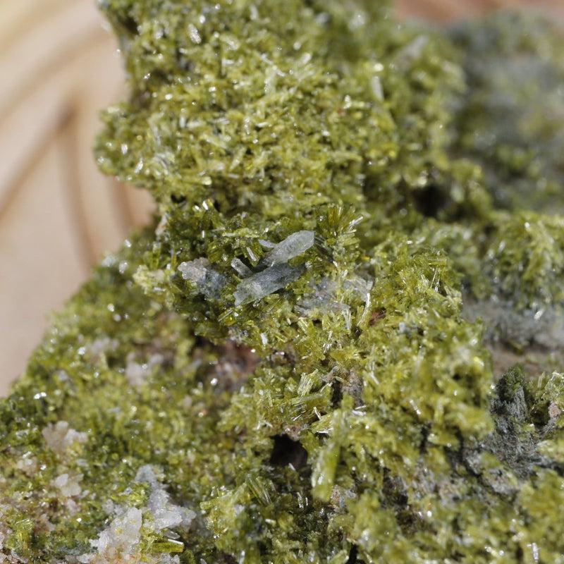 Naturally Formed Rough Epidote Clusters From Brazil-Nature's Treasures