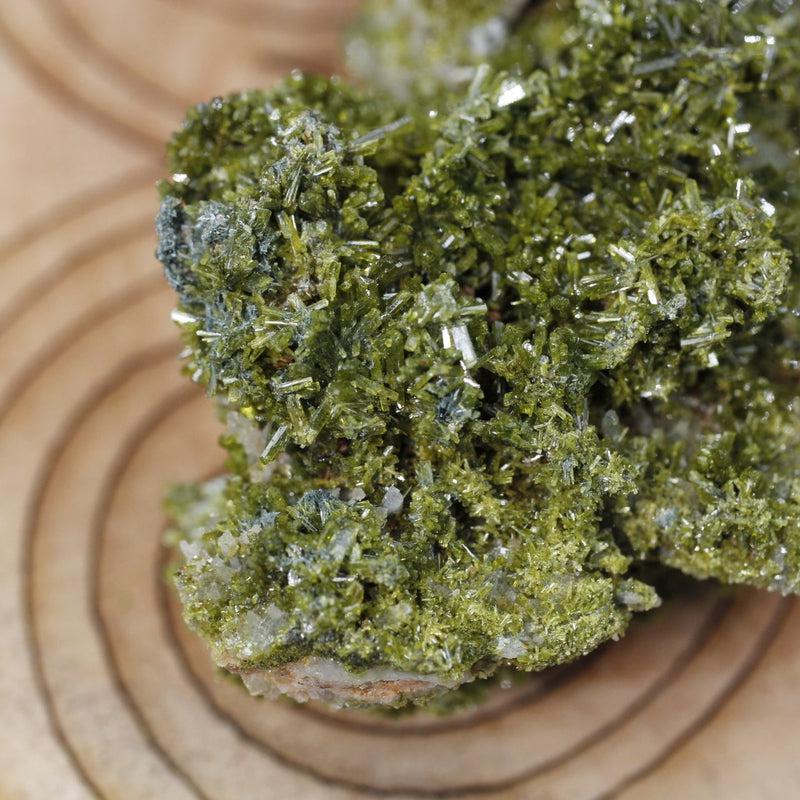 Naturally Formed Rough Epidote Clusters From Brazil-Nature's Treasures