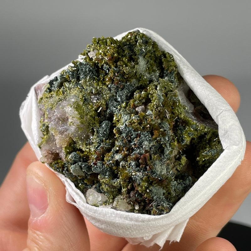 Naturally Formed Rough Epidote Clusters From Brazil-Nature's Treasures