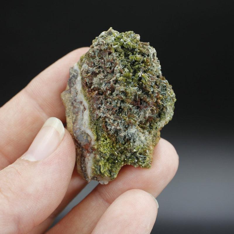 Naturally Formed Rough Epidote Clusters From Brazil-Nature's Treasures